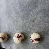 蔓越莓椰丝小饼干的做法图解5