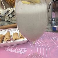 香蕉暮雪的做法图解1