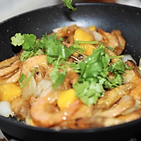 芒果虾#金龙鱼外婆乡小榨菜籽油 外婆的食光机#的做法图解16
