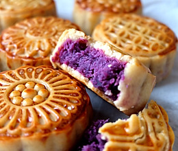 紫薯月饼的做法