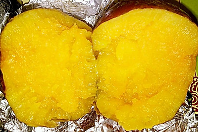 烤箱版烤红薯