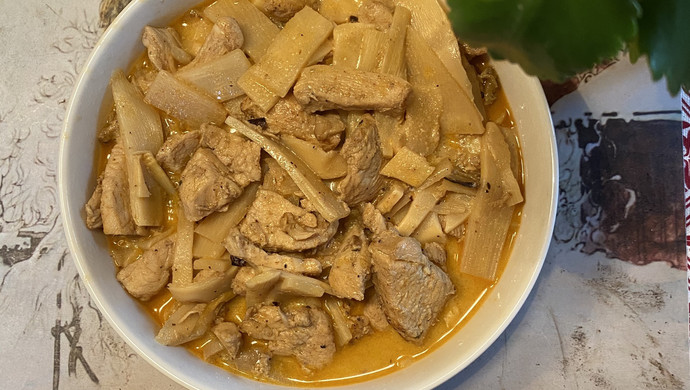 鸡肉笋片