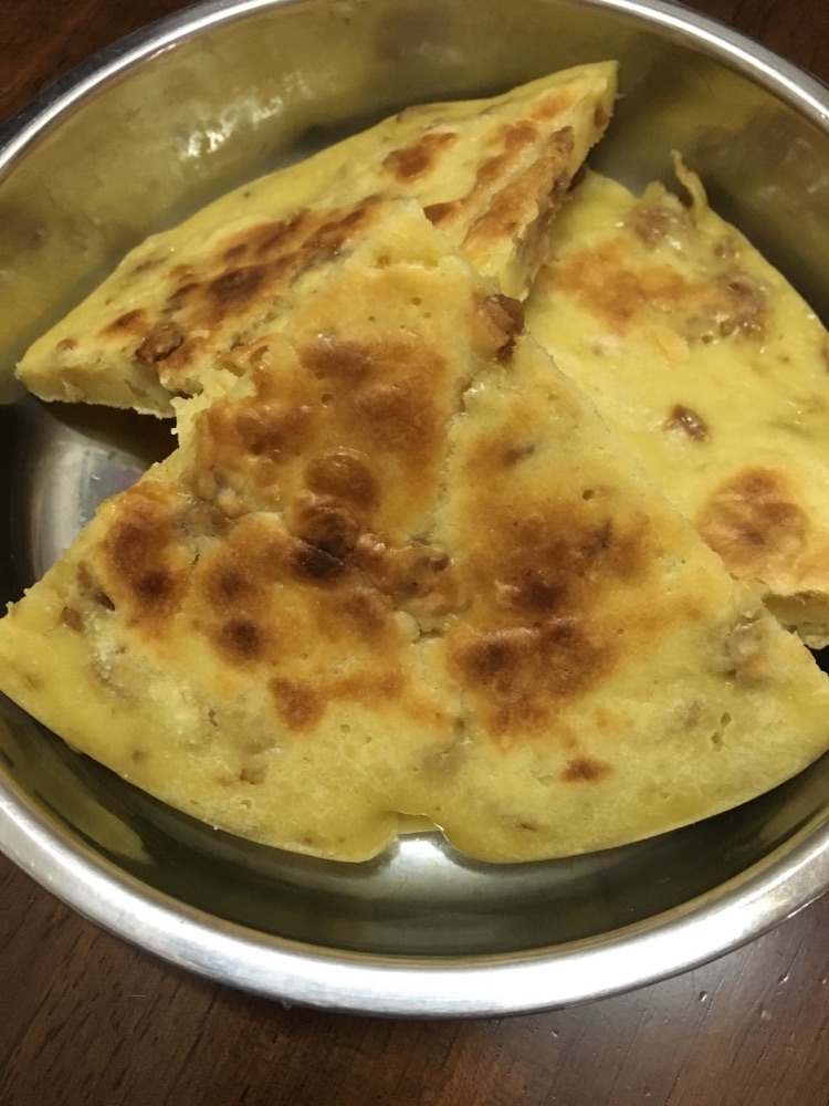 鸡蛋煎饼-中式下午茶的做法图解5