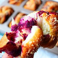 香酥粒紫薯麻花面包的做法图解28