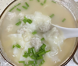 宝宝餐鲜虾肉馄饨的做法