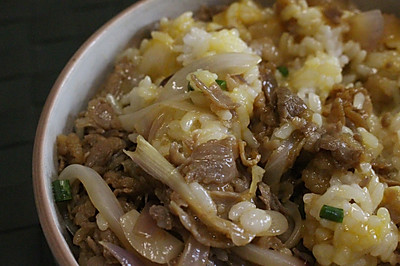 快手牛肉丼饭，做法来咯