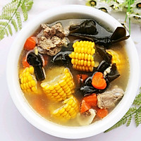 #花10分钟，做一道菜！#玉米海带筒骨汤的做法图解13
