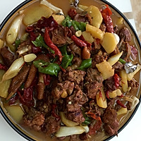 绝密版新疆大盘土鸡—超详细（附皮带面）的做法图解15