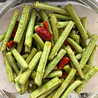 4天酸豆角速成法-妈妈咸菜的做法图解4