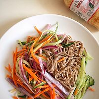 #321沙拉日#减脂最爱之三丝拌荞麦面的做法图解13