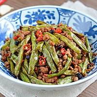 #寻味外婆乡传承春日宴#干煸豆角的做法图解7
