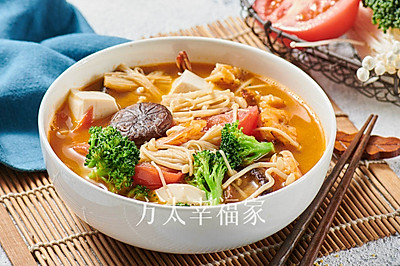 暖心暖胃的蔬菜豆腐汤