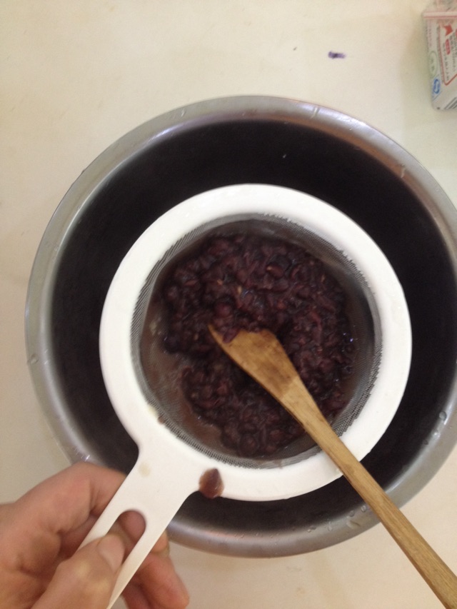奶香红豆冻的做法图解2