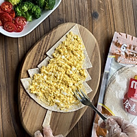 #节日美味就这么简单#圣诞花样美食～鸡蛋沙拉圣诞树的做法图解7