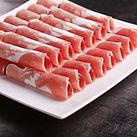羊肉汆面的做法图解2