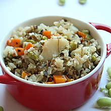 山药糟菜饭【鉄釜烧饭就是香】