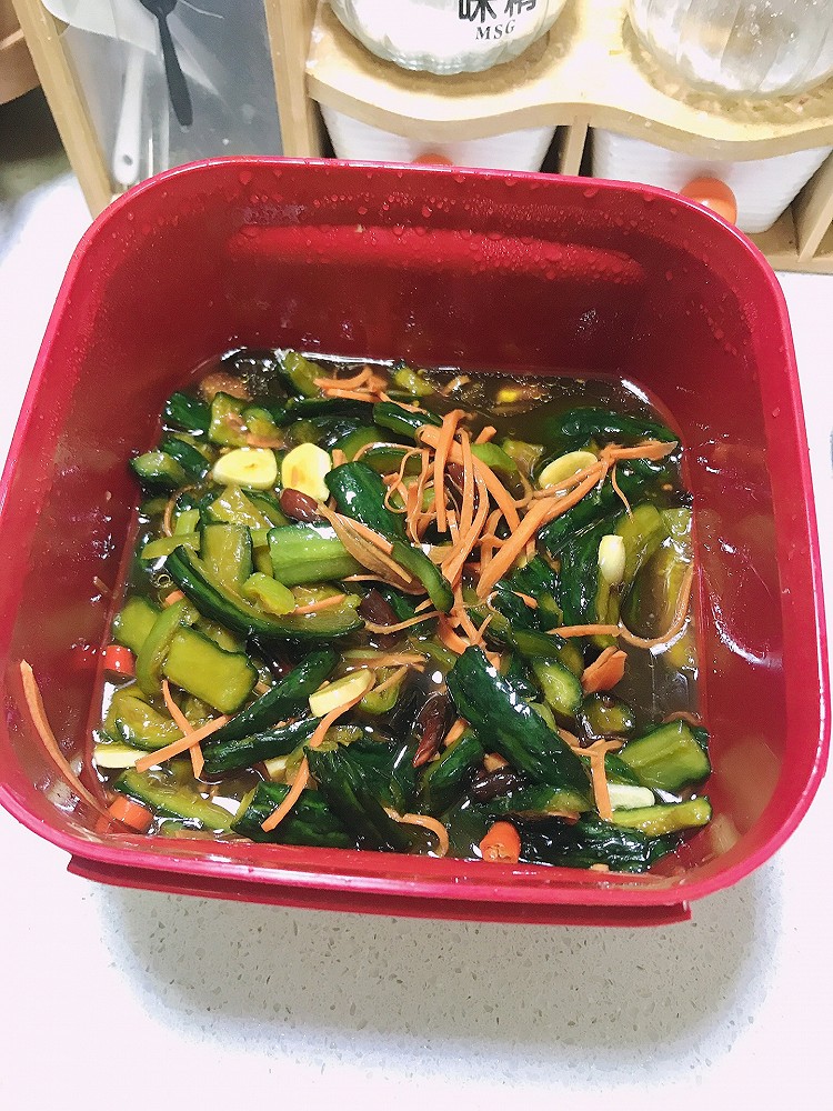 香脆腌黄瓜的做法