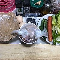 黑麦低脂卷饼的做法图解1