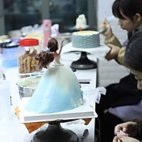 芭比娃娃蛋糕制作方法的做法图解4