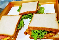 宿舍简易三明治的做法