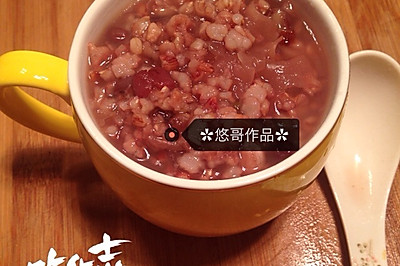 玫瑰红颜八宝粥