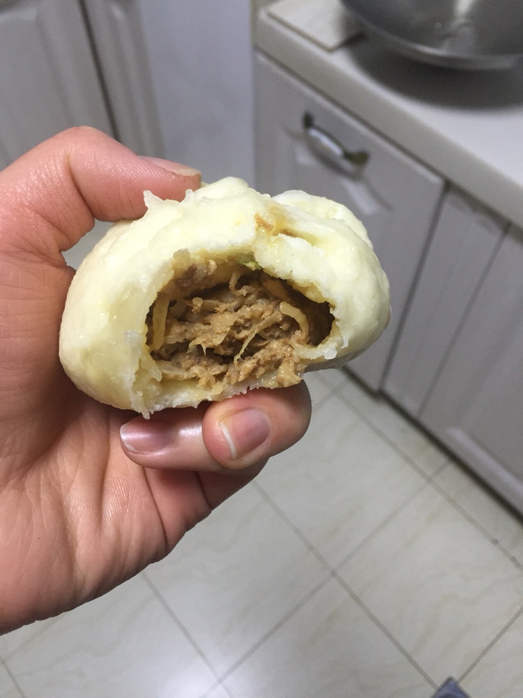 白萝卜猪肉香包的做法
