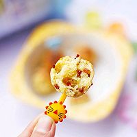 奶香蔓越莓米粉球的做法图解12