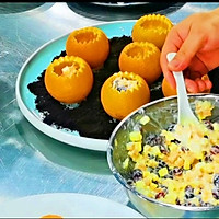 橙香鱼子酱水果沙律的做法图解2
