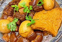 家常红烧肉炖鸡蛋豆腐的做法