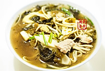 【曼步厨房】杭州味道 - 片儿川汤面的做法