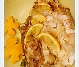 烤海昌鱼的做法