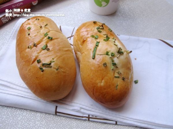 香葱面包