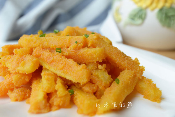 咸蛋黄焗红薯