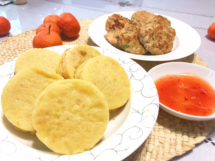 鸡蛋汉堡的做法