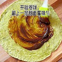 #节日美味就这么简单#10分钟营养早餐，鸡柳蔬菜卷饼的做法图解3