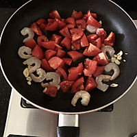 低卡蝦仁番茄意麵的做法图解8