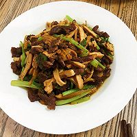 家常小炒牛肉的做法图解7