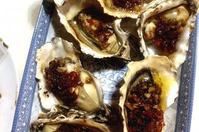 烤箱版蒜蓉烤生蚝