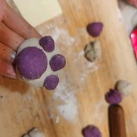 山药紫薯奶香馒头的做法图解15
