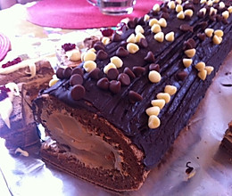咖啡巧克力蛋糕卷的做法