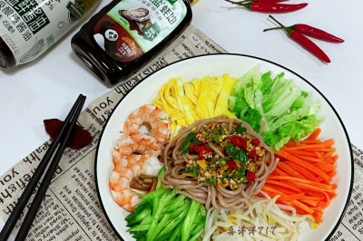 低卡凉拌荞麦面