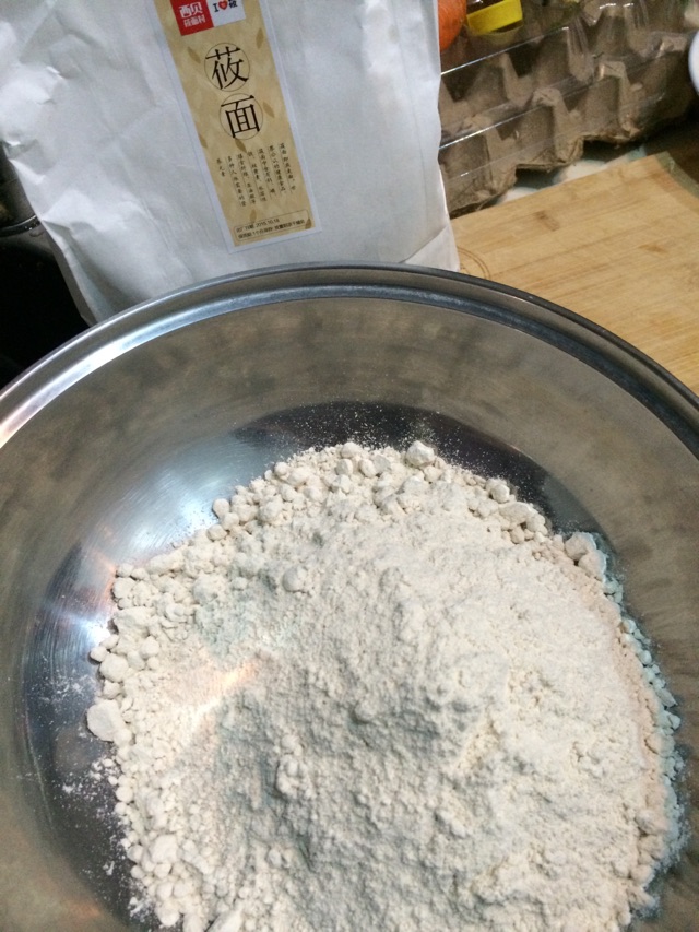 莜面葱油饼的做法图解1