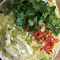 简单爽口的拌白菜心的做法图解2