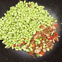 香辣豇豆肉末的做法图解9