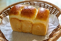 柔软的牛奶吐司面包（汤种法）的做法