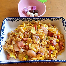 高配芝士虾仁焗米饭