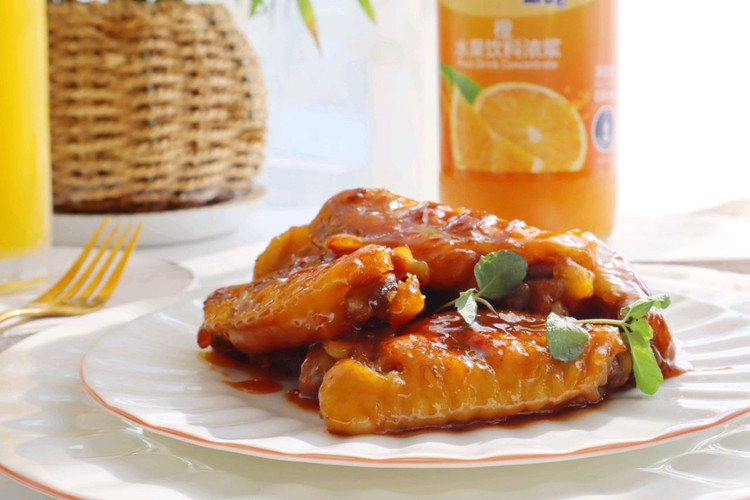 零基础巨好吃❗️超简单的橙汁鸡翅❗️孩子最爱的宴客大菜的做法