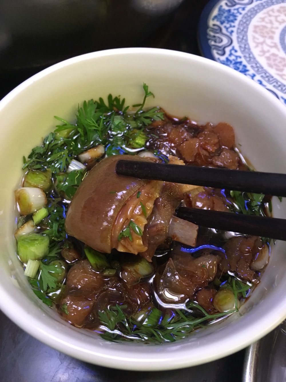 Stewed white radish with mutton