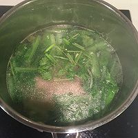 简便健康绿蔬肉丸汤的做法图解13