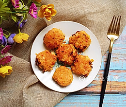 泡菜虾仁土豆饼的做法